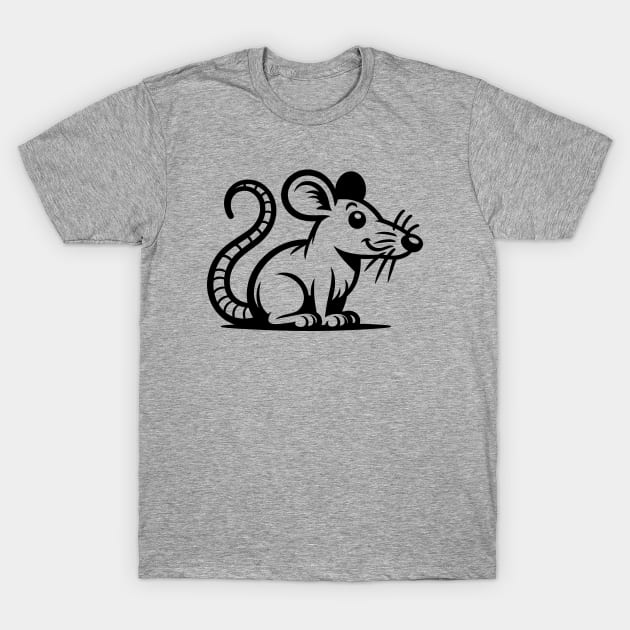 Cartoon Rat T-Shirt by KayBee Gift Shop